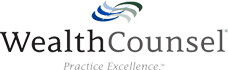 Logo Recognizing Ross & Shoalmire, P.L.L.C.'s affiliation with Wealth Counsel